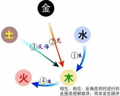 风水堂：五行相生相克和制化